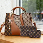 Luxury Versatile 3-Piece Set, Shoulder and Crossbody Bags