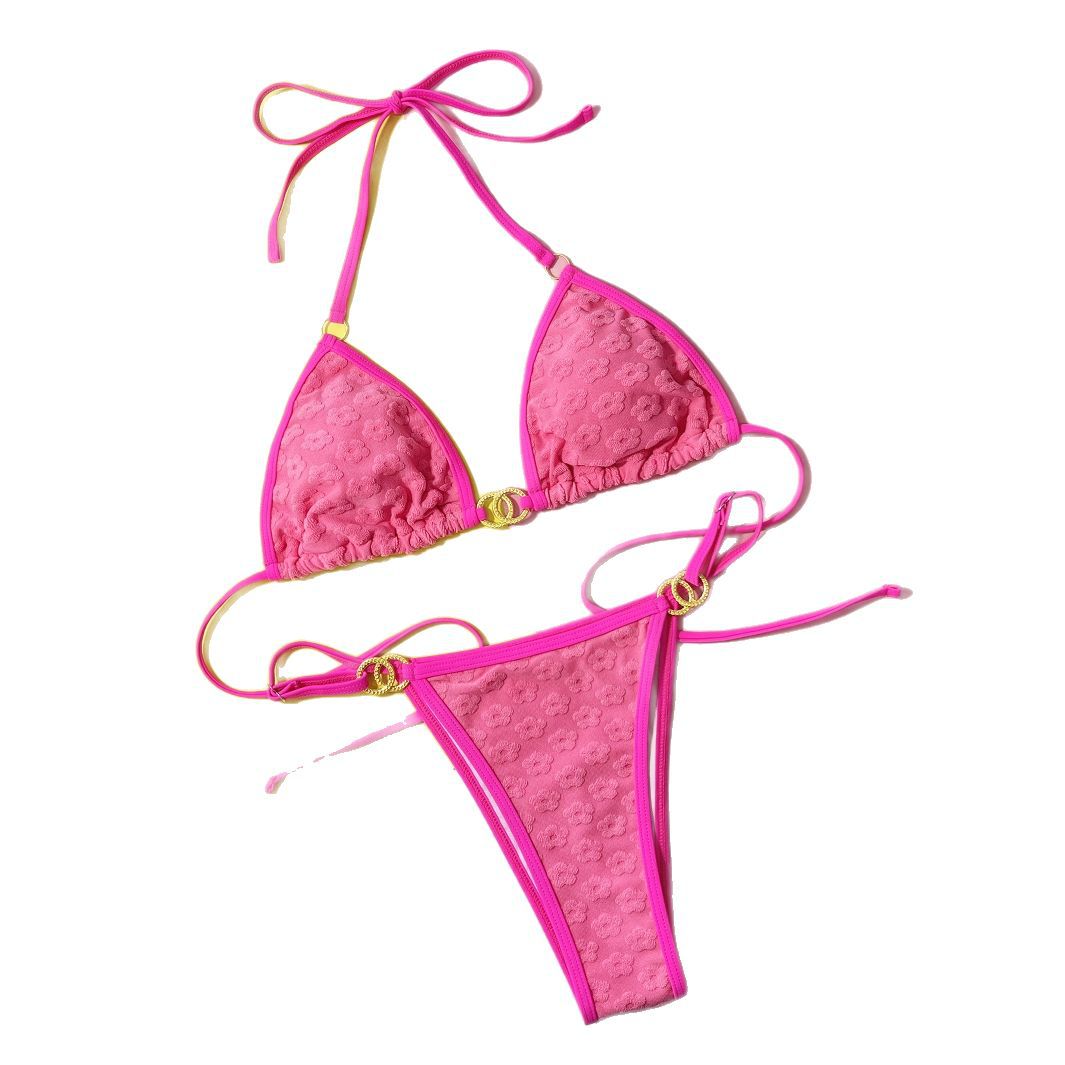 Ins Style Bikini European and American Foreign Trade New Women's Split Swimsuit Sexy Spice Bikini