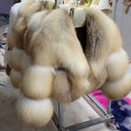 Natural Golden Fox Fur