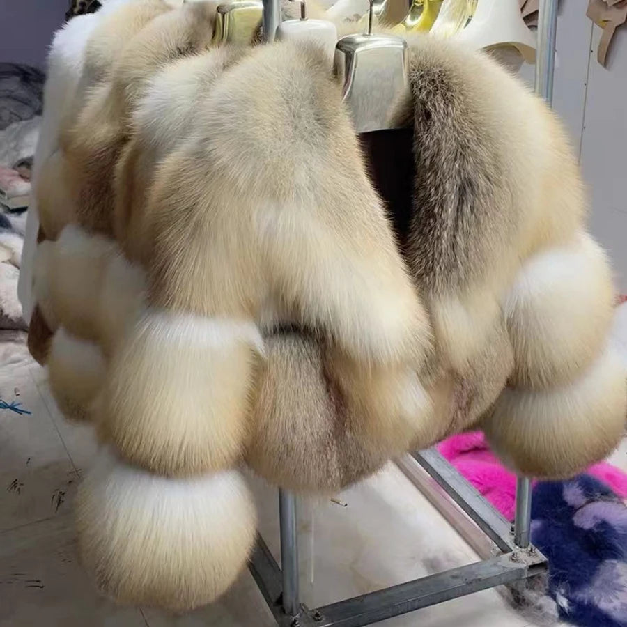 Natural Golden Fox Fur