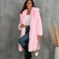 Faux Fox Fur Coat