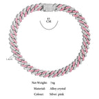 Pink Cuban Chain