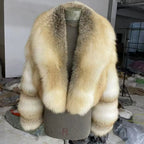 Natural Golden Fox Fur