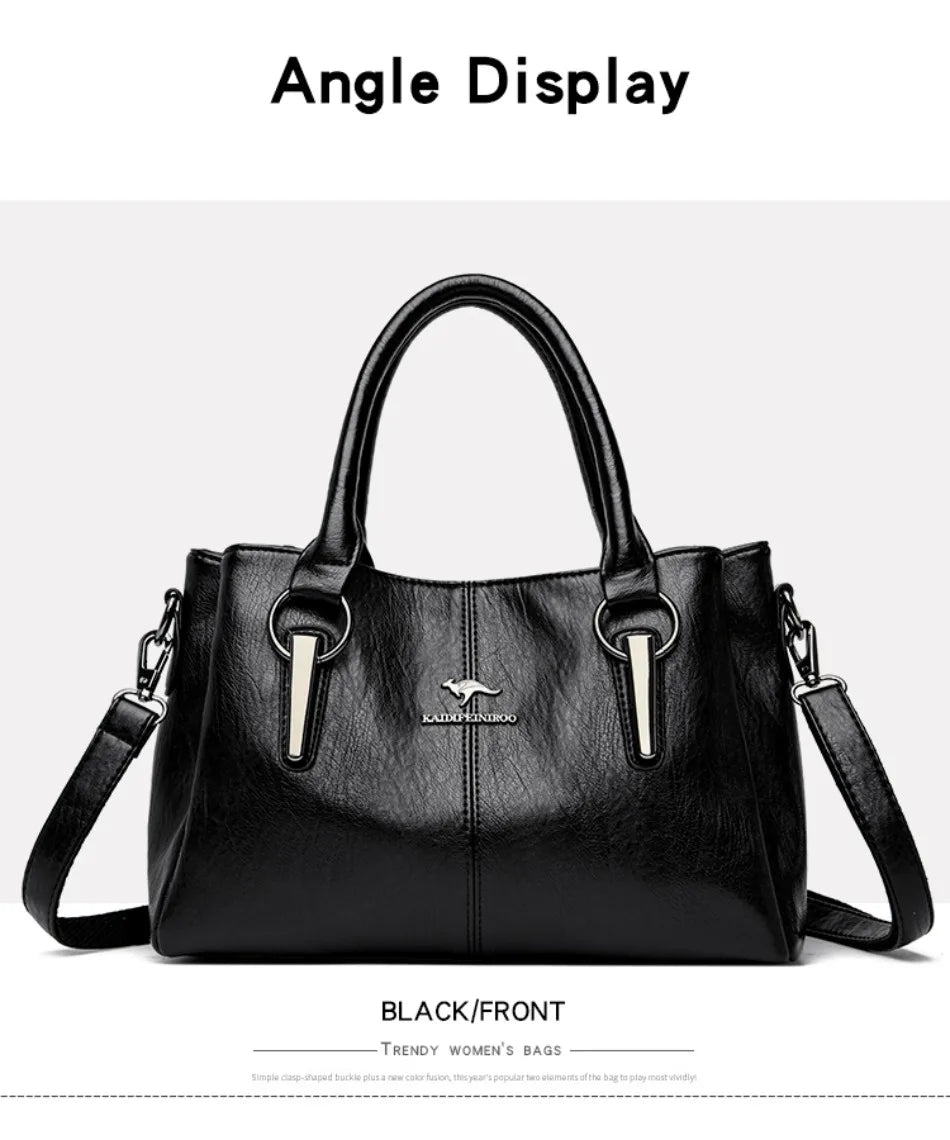 Soft Leather Luxury Handbag