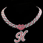 Pink Cuban Chain