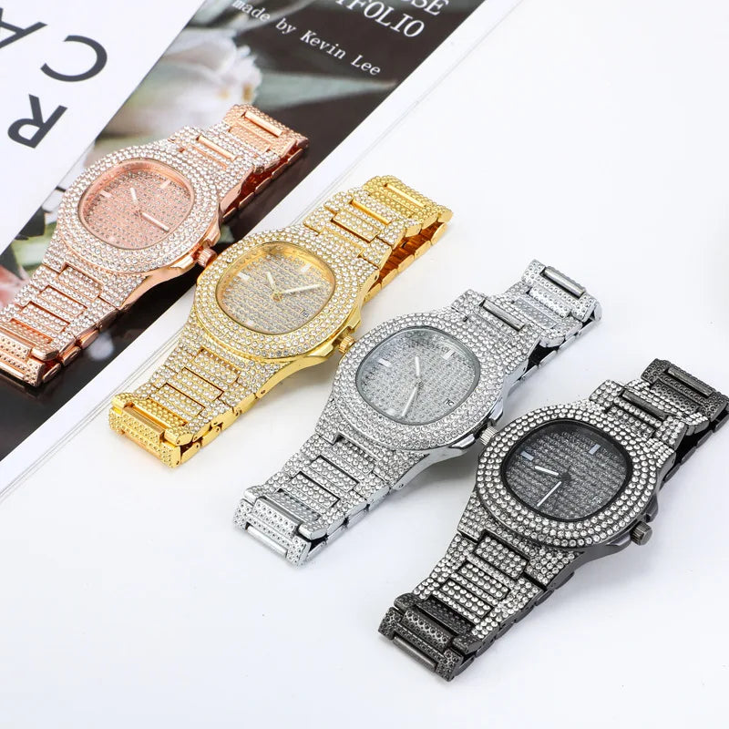 Women Diamond Quartz Luxury Wrist Watches
