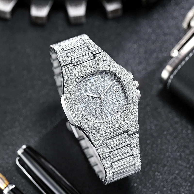 Women Diamond Quartz Luxury Wrist Watches