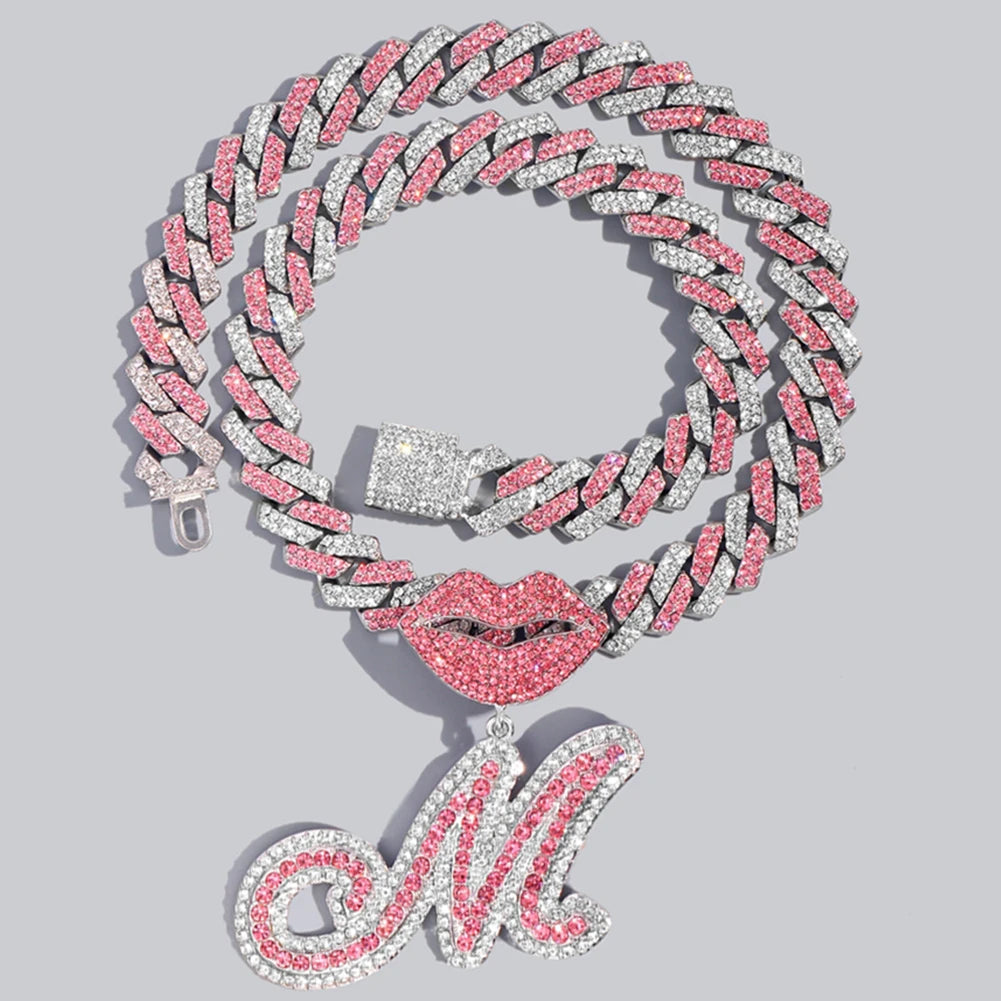 Pink Cuban Chain
