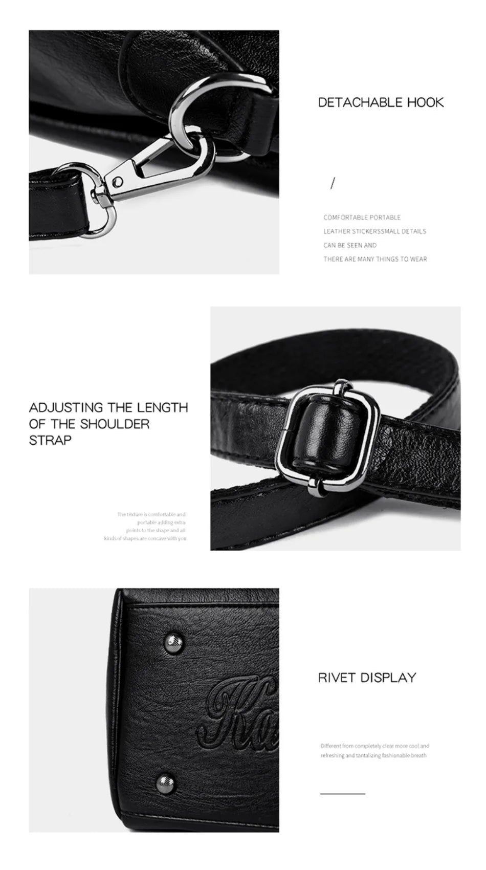 Soft Leather Luxury Handbag