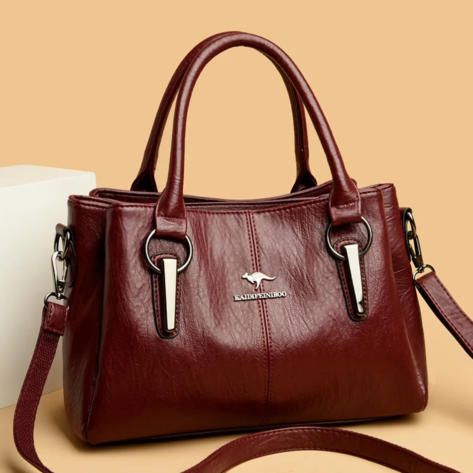 Soft Leather Luxury Handbag