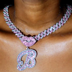 Pink Cuban Chain