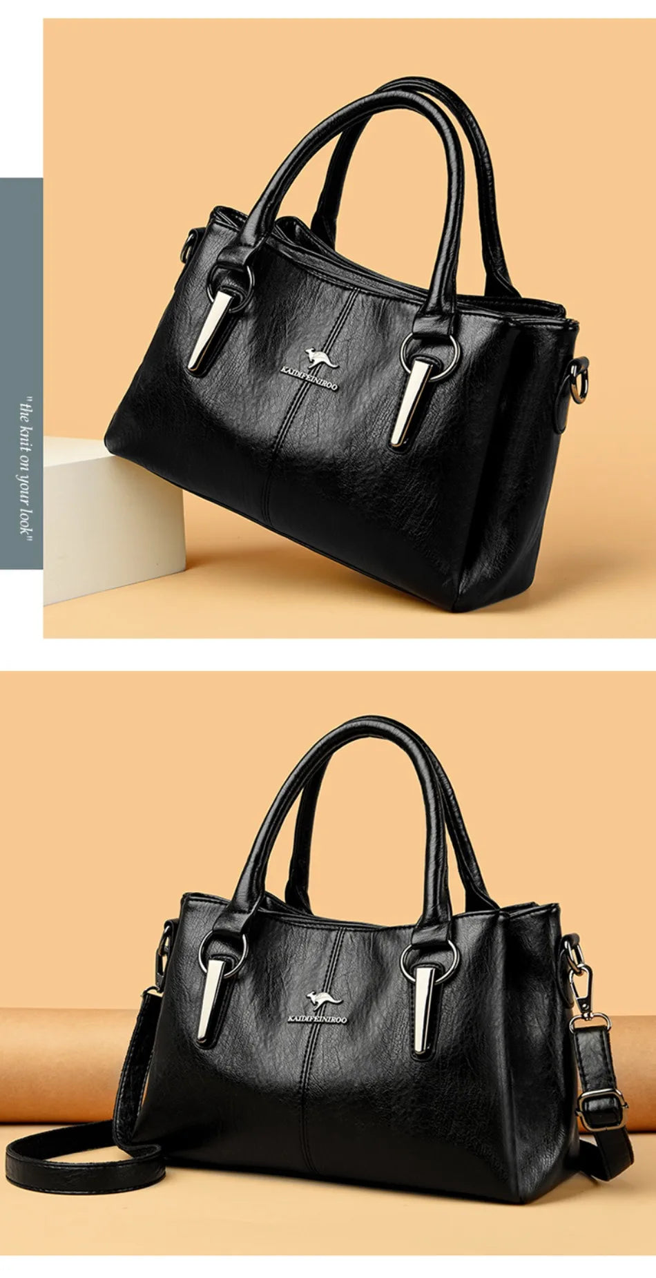 Soft Leather Luxury Handbag