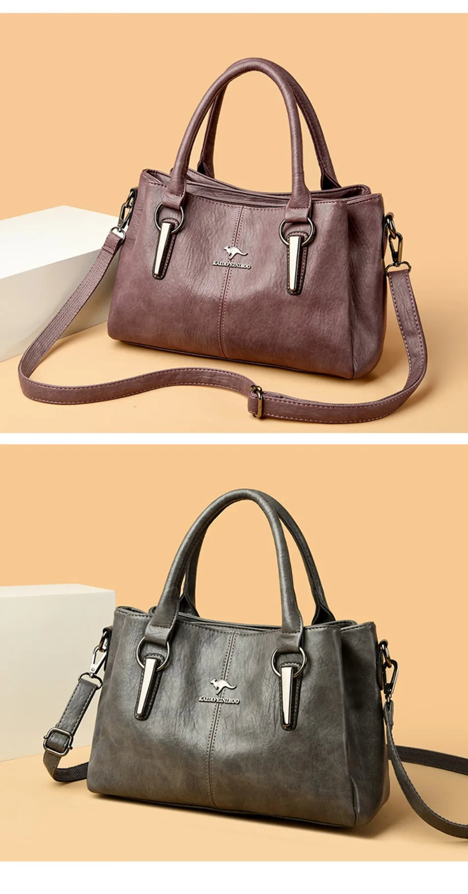 Soft Leather Luxury Handbag