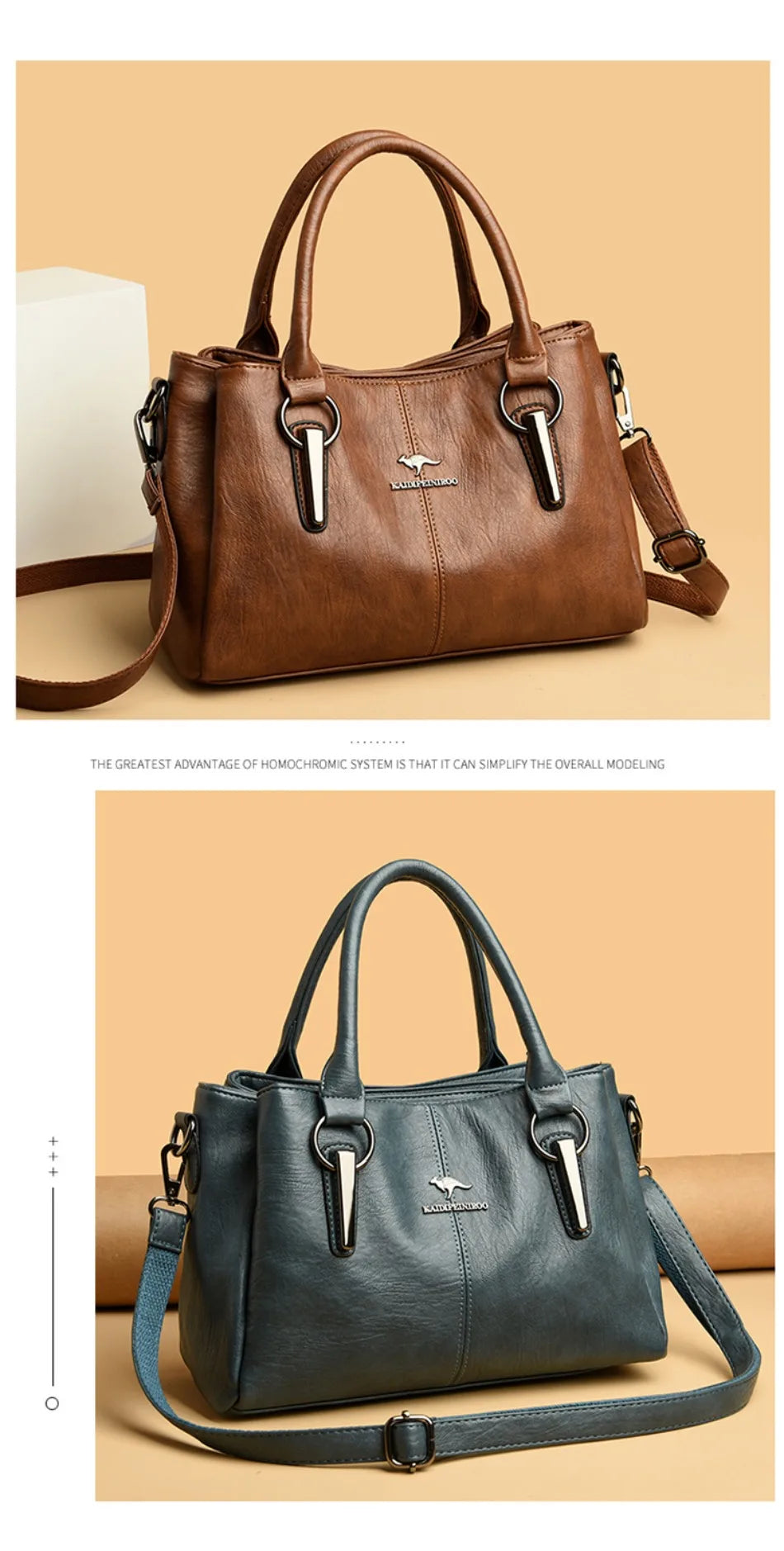 Soft Leather Luxury Handbag