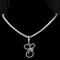 Cursive Intial Name Necklace