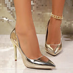 Silver Fox Pumps