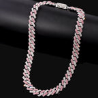 Pink Cuban Chain