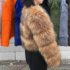 Fox Faux Fur Coat