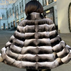 Rex Chinchilla Fur Coat