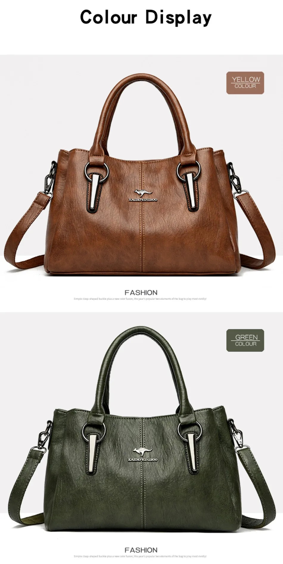 Soft Leather Luxury Handbag