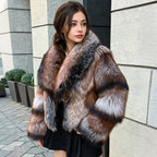 Golden Fox Fur Coat