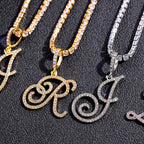 Cursive Intial Name Necklace