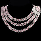 Pink Cuban Chain
