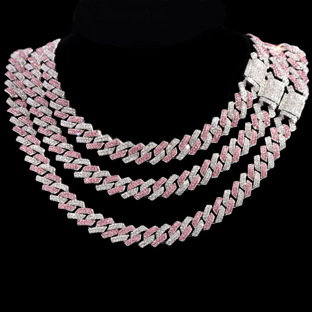 Pink Cuban Chain