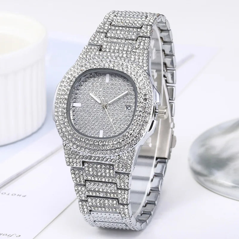 Women Diamond Quartz Luxury Wrist Watches