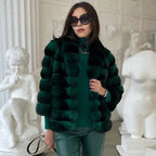 Rex Chinchilla Fur Coat