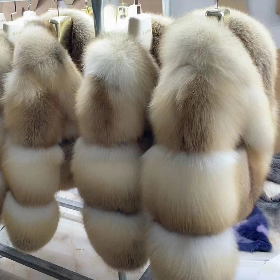 Natural Golden Fox Fur