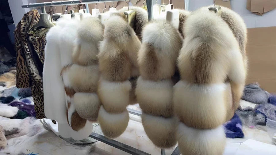 Natural Golden Fox Fur