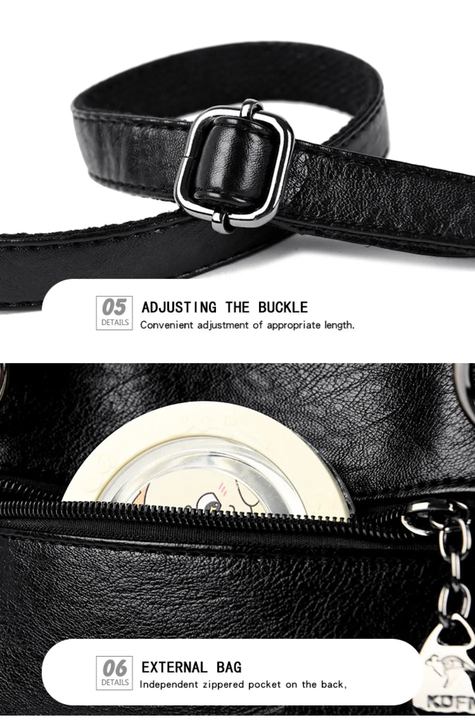 Soft Leather Luxury Handbag
