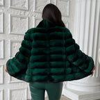 Rex Chinchilla Fur Coat