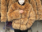 Fox Faux Fur Coat