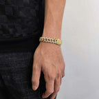 Hip Hop Jewelry 10/12/14/15/20mm CZ Cuban Link Necklace For Men Miami Bling Iced Out Prong Cuban Link Chain Party Gift