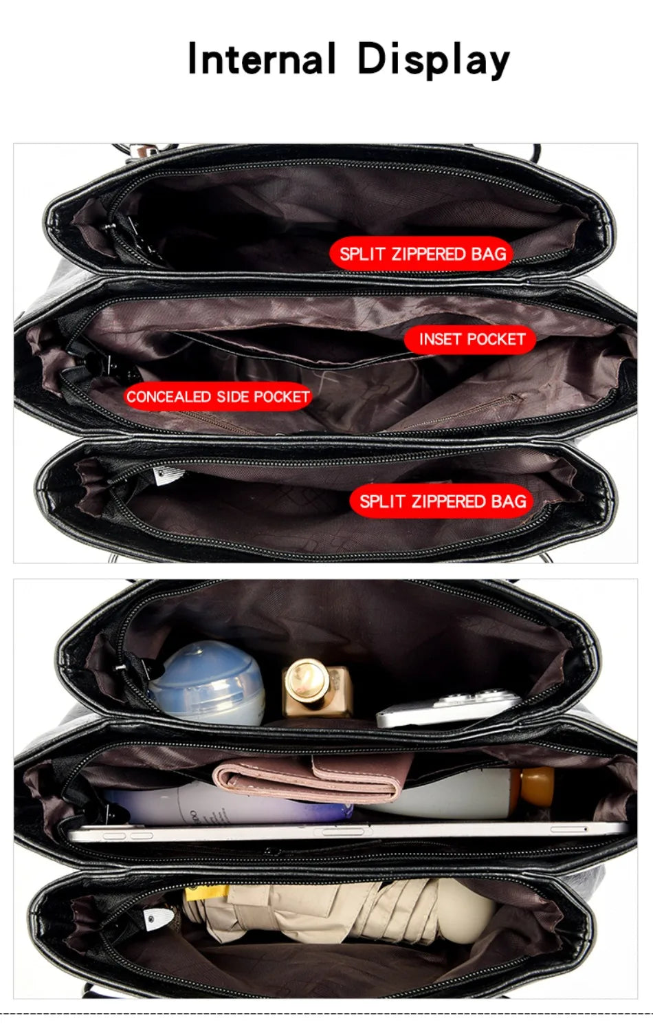 Soft Leather Luxury Handbag