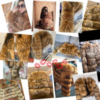 Fox Faux Fur Coat
