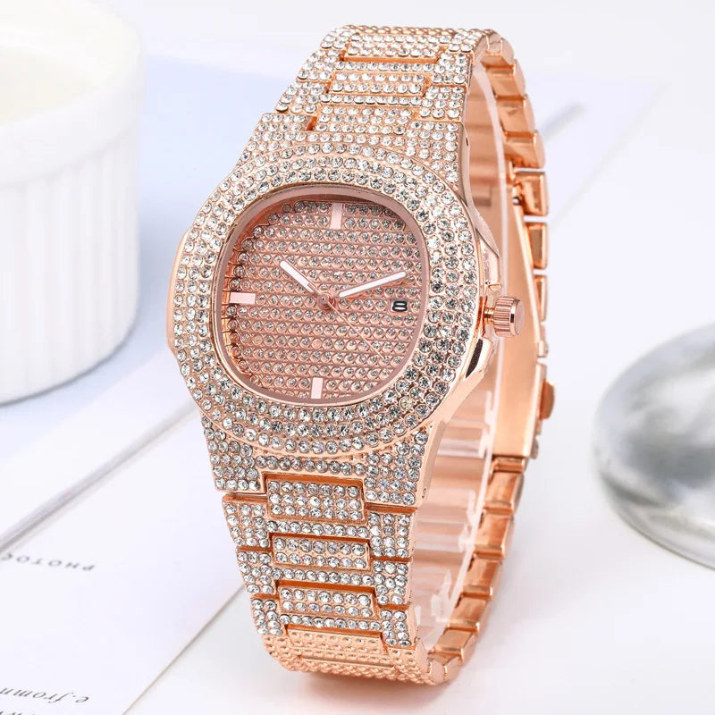 Women Diamond Quartz Luxury Wrist Watches