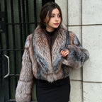 Golden Fox Fur Coat
