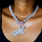 Pink Cuban Chain