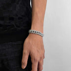 Hip Hop Jewelry 10/12/14/15/20mm CZ Cuban Link Necklace For Men Miami Bling Iced Out Prong Cuban Link Chain Party Gift