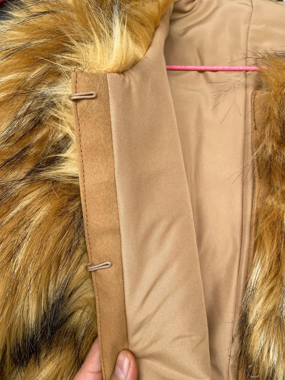 Fox Faux Fur Coat