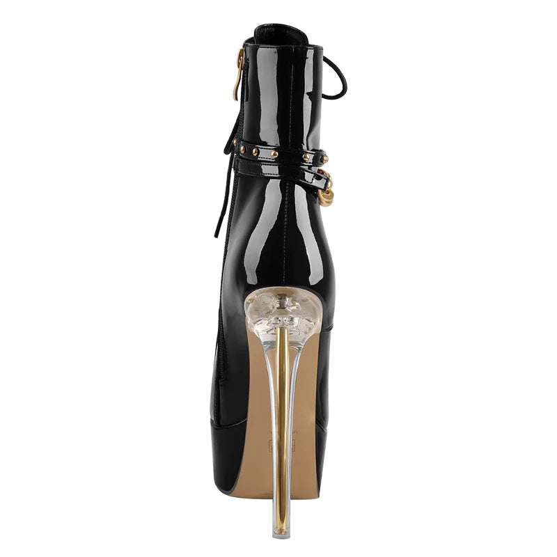 Ankle High Heel Boots