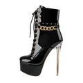 Ankle High Heel Boots
